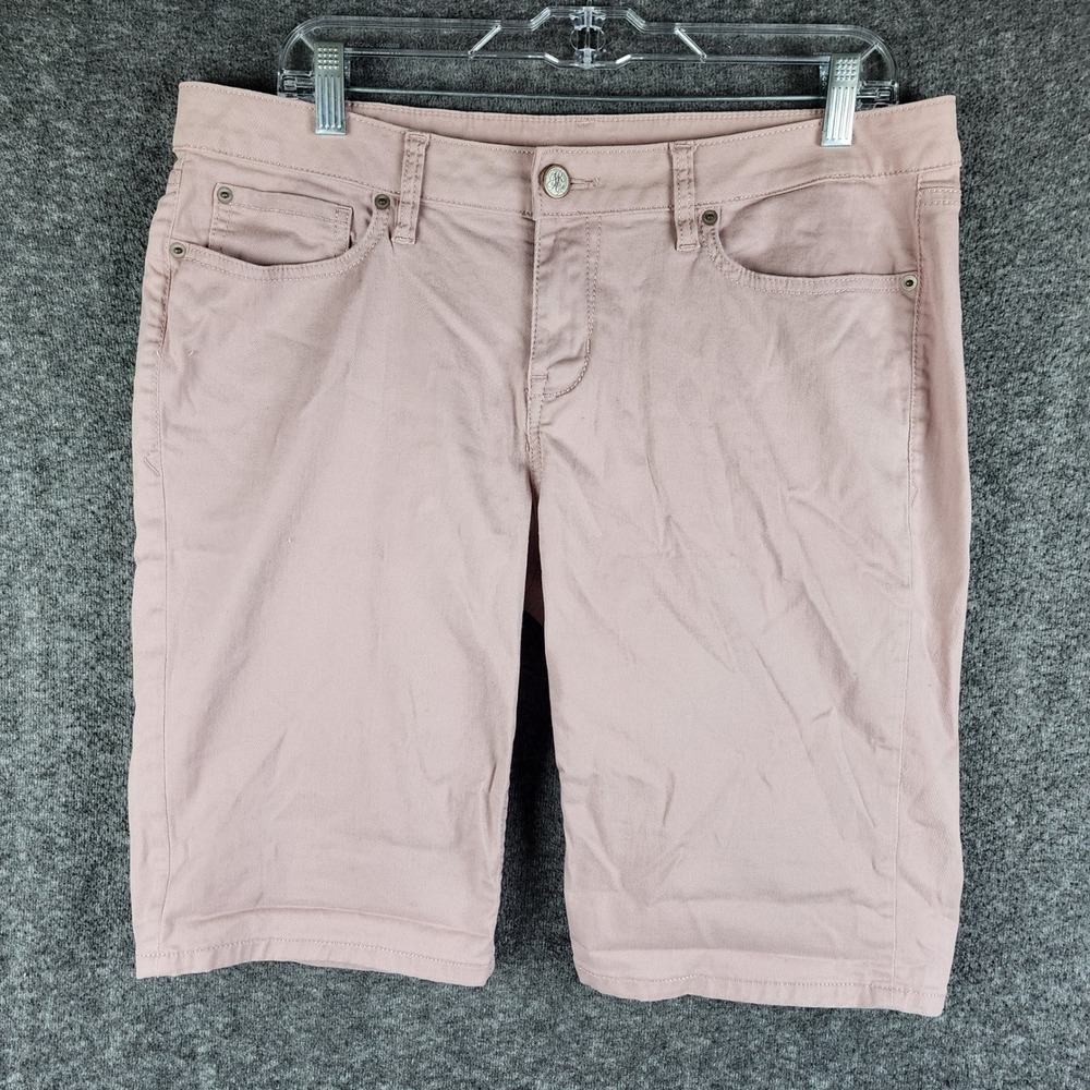 American Rag Shorts Womens 13 Bermuda Pink Stretch EUC